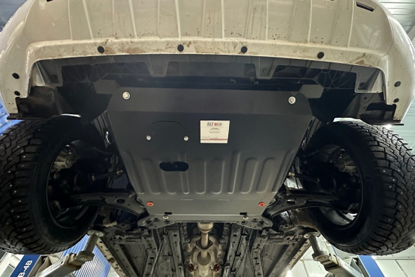Haval Jolion установка защиты двигателя и коробки передач